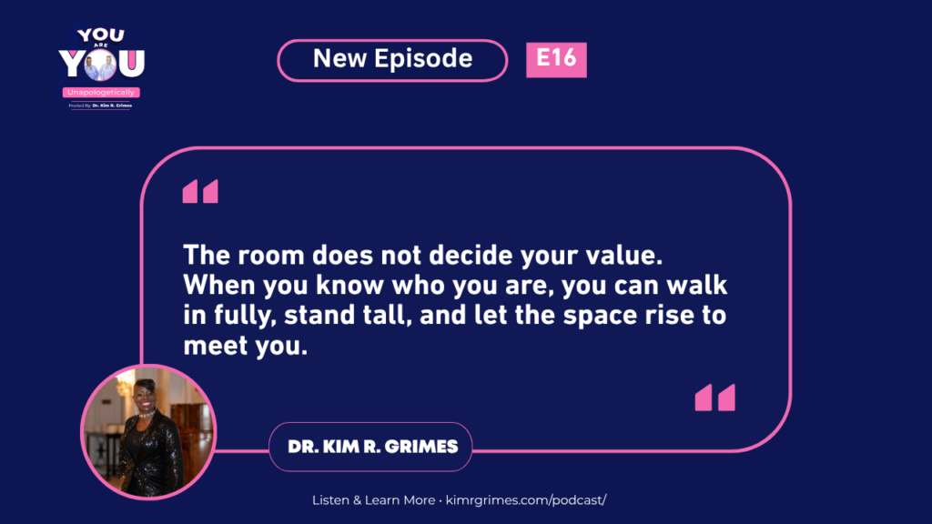 What It Really Takes to Walk Into Rooms Where Nobody Looks Like You Host Takeaway